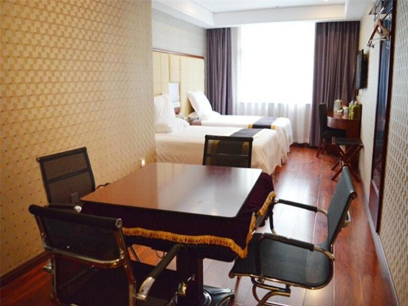 Greentree Inn Anhui Fuyang Yijing International North Door Busniess Hotel Zewnętrze zdjęcie