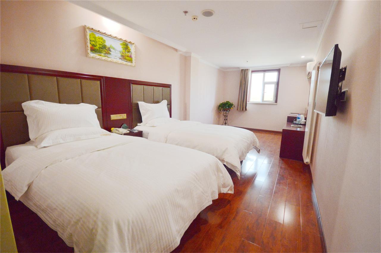 Greentree Inn Anhui Fuyang Yijing International North Door Busniess Hotel Zewnętrze zdjęcie